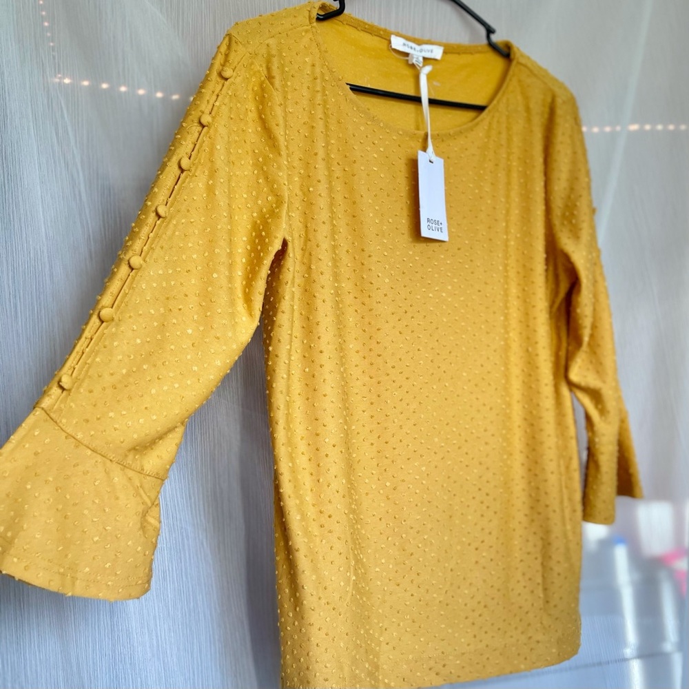 Rose & Olive Top